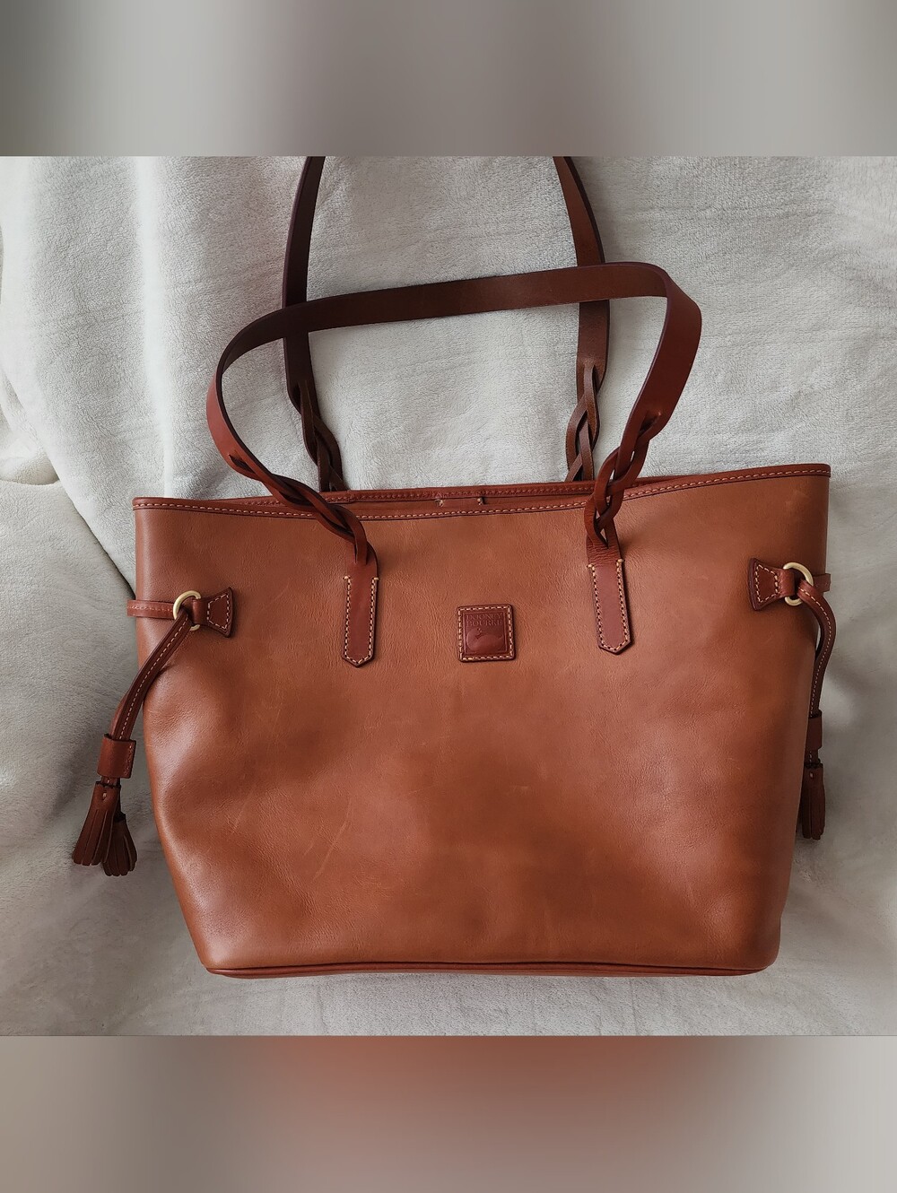 Florentine Bailey Tote - Natural